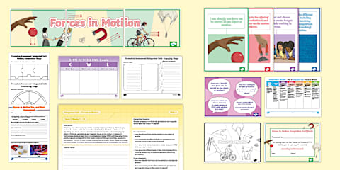 Forces in Motion - Algorithm STEM Activities Pack