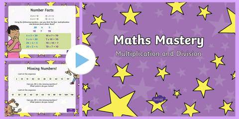 Year 2 Maths Multiplication and Division PowerPoint