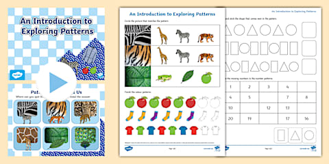 Early Level Numeracy and Mathematics Assessment - Patterns and ...