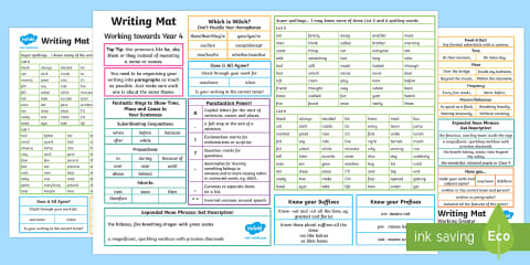 New Zealand Year 1 Writing Mats