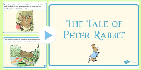 Peter Rabbit Cards Eyfs The Tale of Peter Rabbit Story Cards