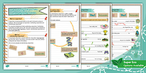 ESL Conjunctions Lesson Plan Pack [Kids, A1]