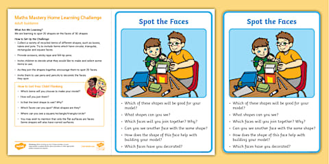 EYFS 3D Shape Exploration Adult Input Plan and Resource Pack