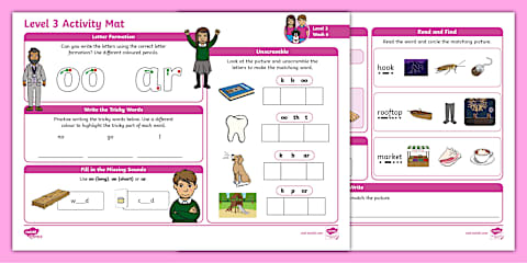 Level 3 Week 3 Activity Mat