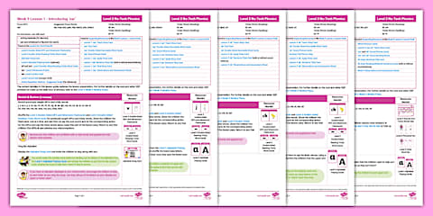 Level 2 hbfl Picture Matching Cards