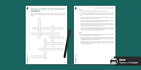 KS3 Chemical Reactions Lesson 10: Rates of Reaction Lesson Pack (Optional)