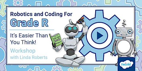 Grade R Coding and Robotics - Coding Worksheet: Tangram Algorithm