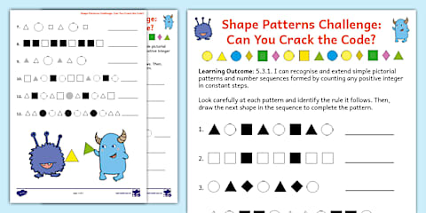 Obstacle Course Sequence and Pattern Activity