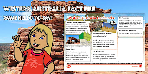 Local Perth Fact Sheets All About Western Australia Research Worksheet