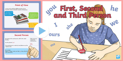 LKS2 First, Second and Third Person Differentiated Worksheets