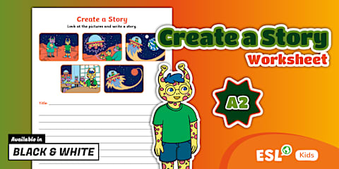 ESL Write a Story [Kids, A2]