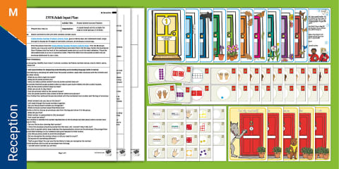 EYFS Build a House Time Game Adult Input Plan and Resource Pack