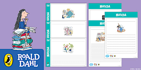Matilda: Colouring Sheets