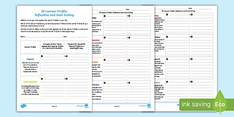 End of Unit Reflection Template