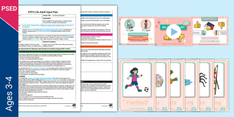 PSED How I Feel Age 3-4 Planning Overview