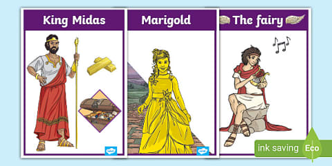 Midas Words King Midas Vocabulary Mat