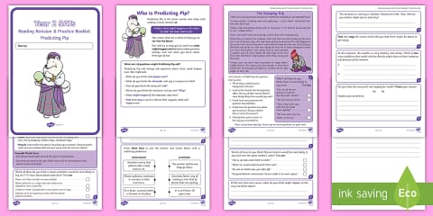 Year 2 SATs Survival: Rex Retriever Reading Revision & Practice Booklet