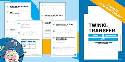 Transfer Assessment Paper P6 Transfer Guidance