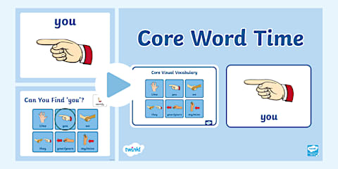 Core Word Pack - Same/Different
