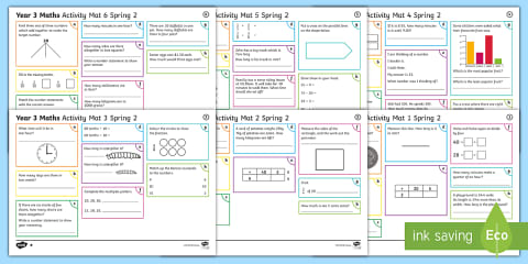 Year 3 Spring 1 Australian Maths Activity Mats