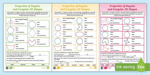 2D Regular and Irregular Shape Posters Arabic