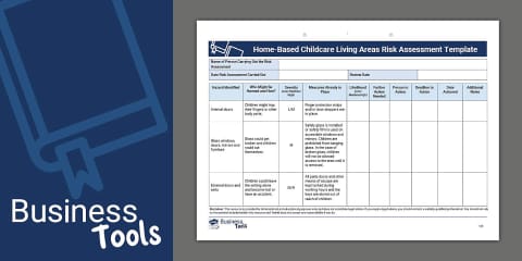 Bathroom and Toilet Risk Assessment for Early Years Settings
