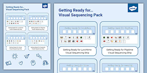 Getting Ready for Assembly Visual Sequencing Strip