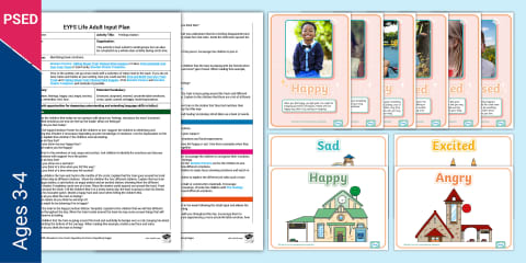 EYFS PSED Showing Kindness Adult Input Plan and Resource Pack