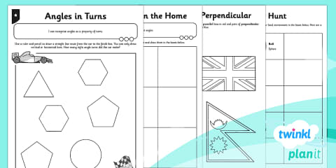 Year 3 Properties of Shapes Learning from Home Maths Activity Pack
