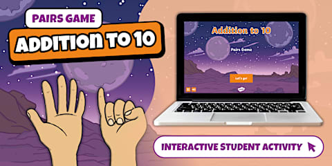 TMNT: Addition Pairs Interactive Game [Ages 5-7]