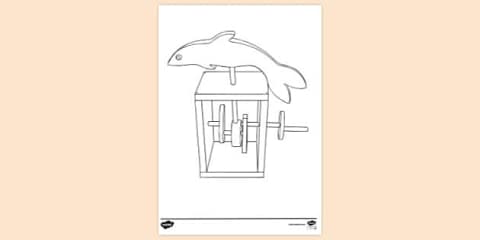 Automata Example Colouring Sheet