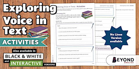 Text Structures, Language Features and Hybrid Texts - Activities