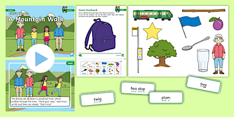 CCVC Words Lesson Pack - Level 4 Week 2 Lesson 1