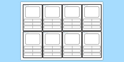 Editable Top Cards Template