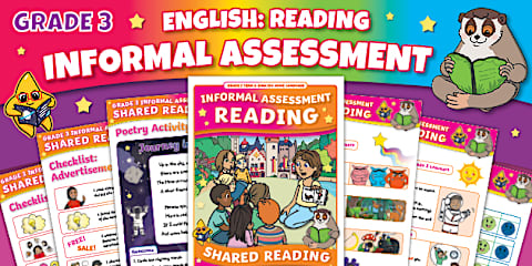 Grade 3 Phonics - Term 3 - Termly Assessment - Activity Pack (CAPS Aligned)