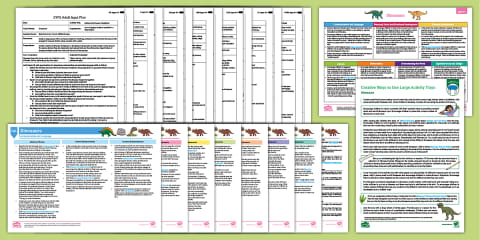 EYFS Dinosaurs Activity Planning and Continuous Provision Ideas and ...