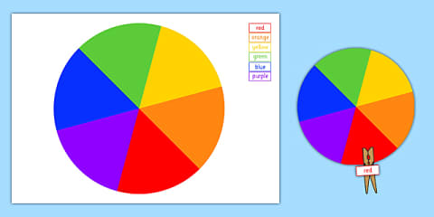 Colour Wheel Template