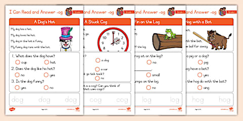 Grade 1 Phonics - Term 1 - ot sound - Reading Comprehension (CAPS Aligned)