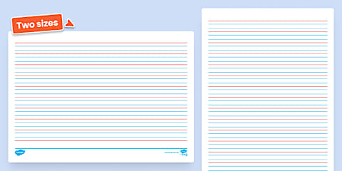 Year 2 Handwriting Lines