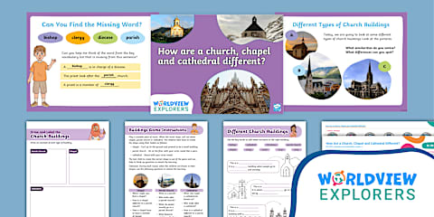 RE: Churches and Cathedrals: KS1 Lesson Pack 1