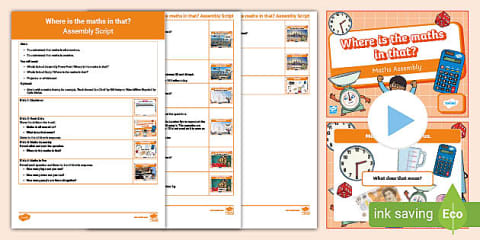 Fun with Maths Whole School Assembly PowerPoint and Script