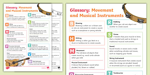 Ns Instruments Grade 4 Natural Science: Movement and Energy: Musical Instruments