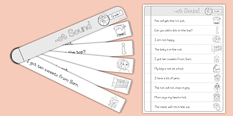Ug Reading Grade 1 Phonics: -ug Reading Strips