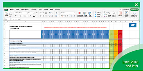 Victorian Curriculum 5-6 Science Assessment Tracker