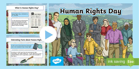 CfE Second Level Human Rights Day PowerPoint