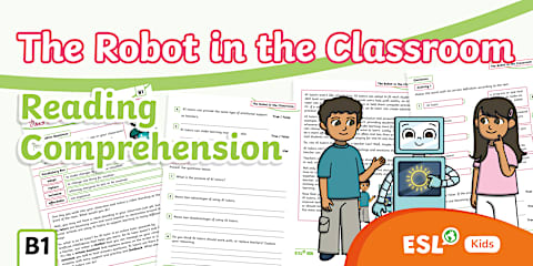 ESL Video Lessons for Kids: The Helpful Robot [Kids, B2]