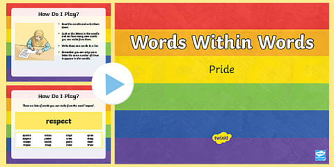 LKS2 All About Pride Information PowerPoint