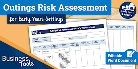 Emergency Situation Risk Assessment Template for Early Years Settings