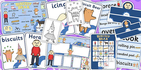 Stick Puppets to Support Teaching on Biscuit Bear - Biscuit, Bear ...