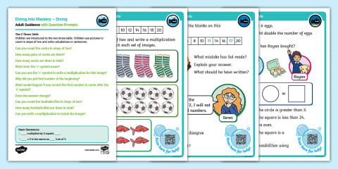 Year 2 Diving into Mastery: Step 8 Make Equal Groups – Sharing Activity ...